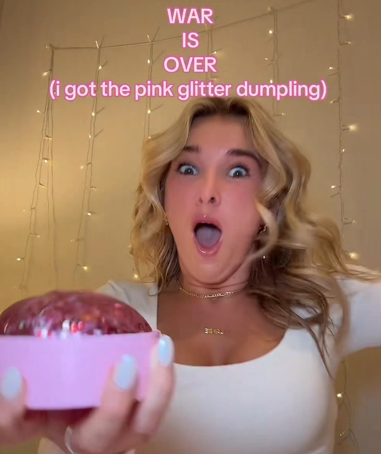 (VIRAL GLITTER✨DUMPLING)