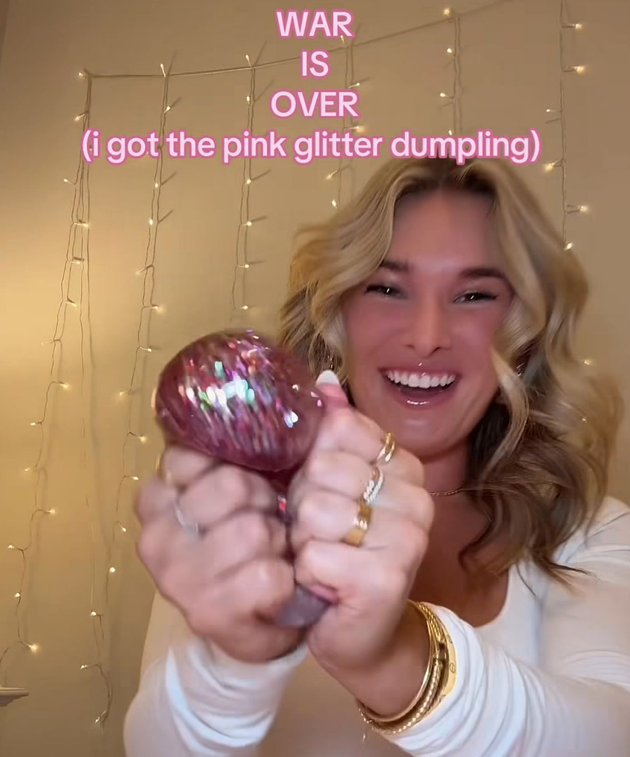 (VIRAL GLITTER✨DUMPLING)