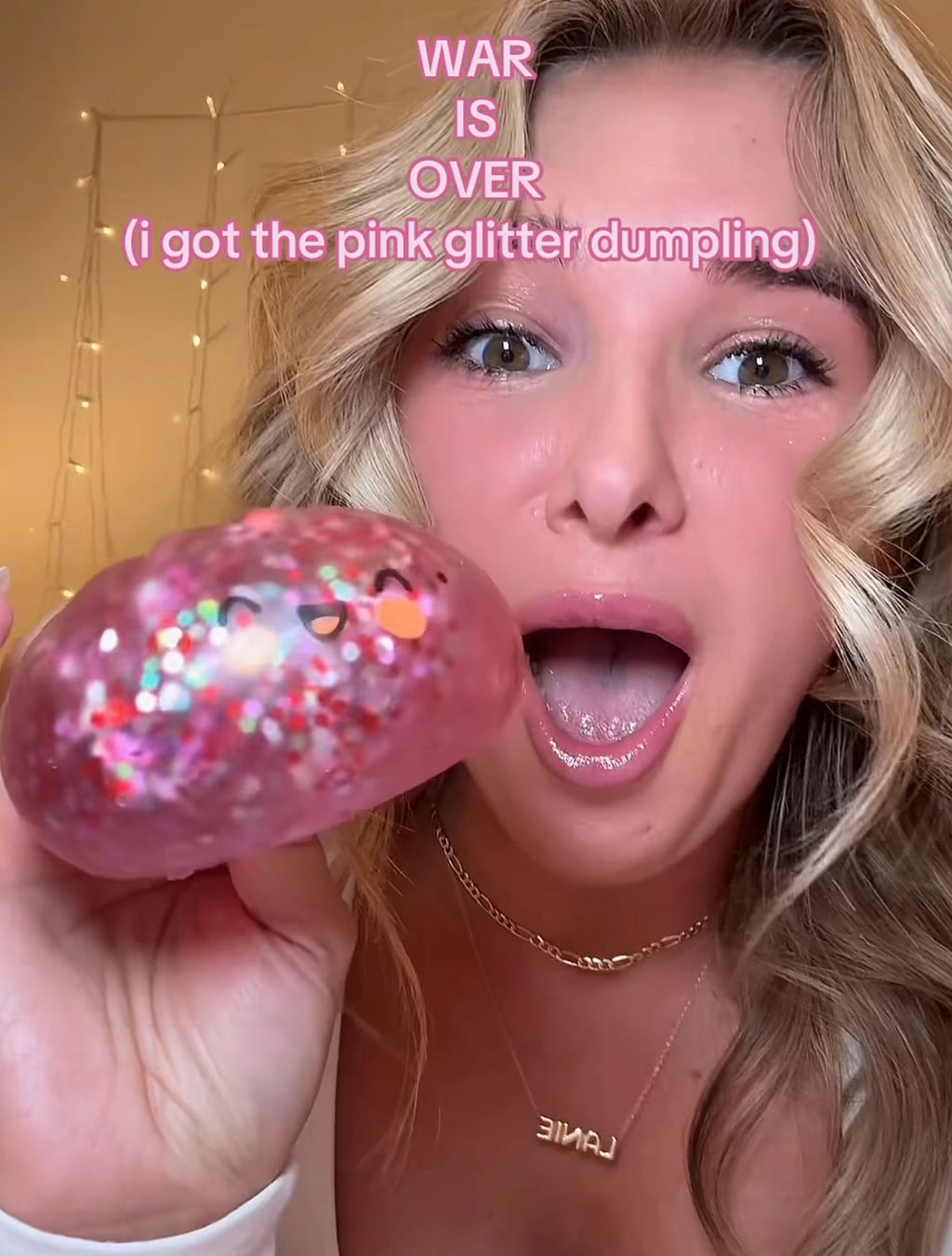 (VIRAL GLITTER✨DUMPLING)