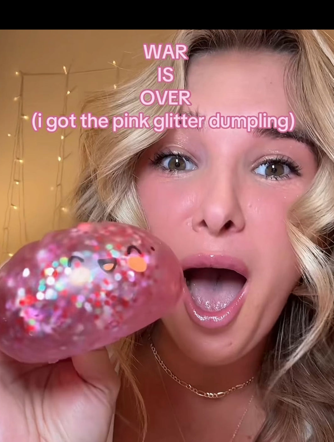 (VIRAL GLITTER✨DUMPLING)